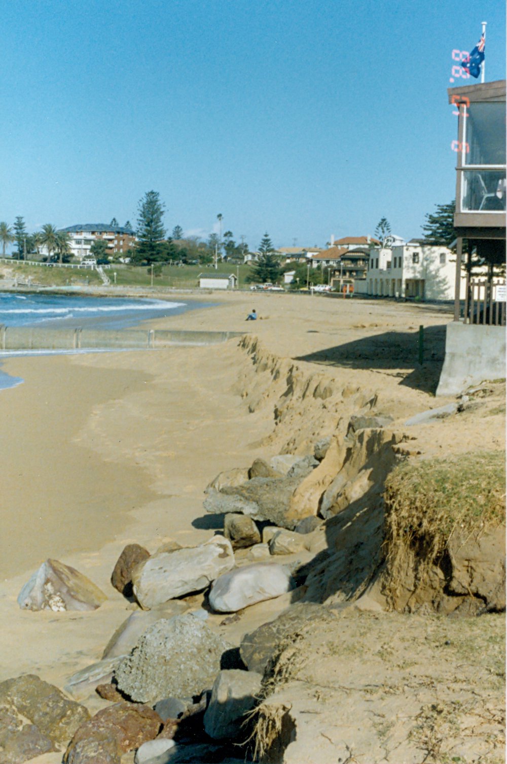 Storm Damage Collaroy Beach 1988