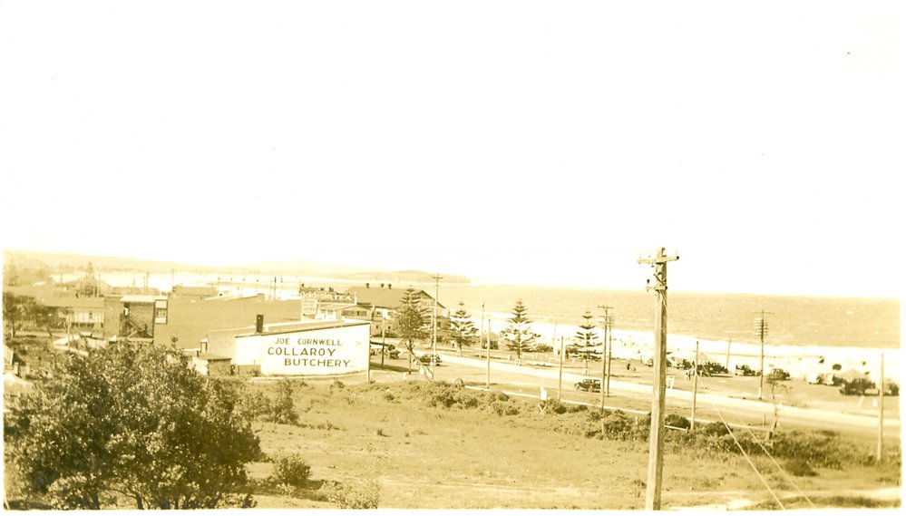 View from Eastbank Avenue towards Collaroy Beach