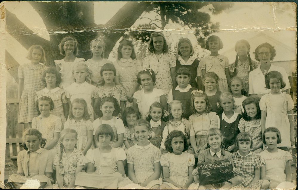 Narrabeen Public School 3rd Class Girls, 1949
