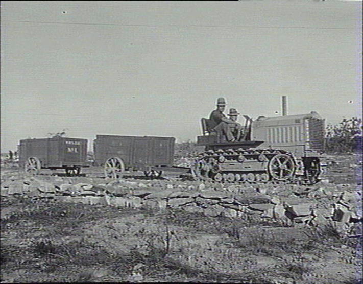 Construction of the water supply from Pymble to Beacon Hill