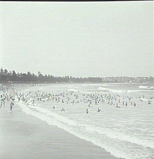 Manly Beach, c 1940