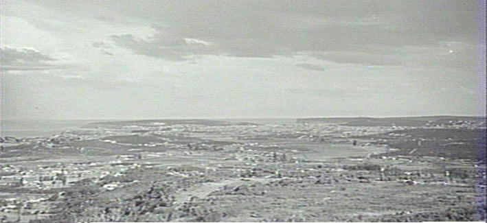 View over Manly Vale towards Fairlight and Manly