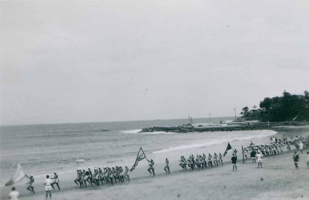 Surf Carnival at Dee Why beach 1950