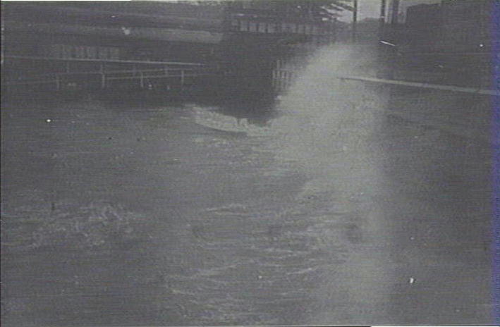 South Steyne Surf Life Saving Club during storm