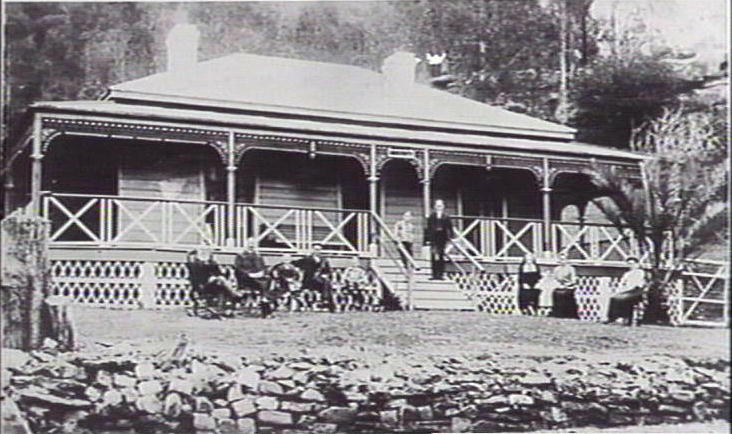 Group photo at Rosstrevor, Church Point