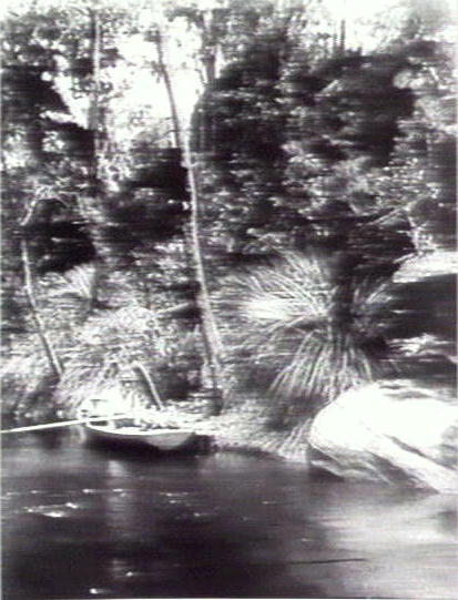 Boating on Middle Creek, Narabeen