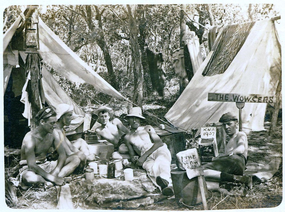 Wowsers camp at Freshwater Beach