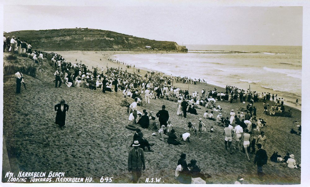 North Narrabeen Beach looking towards Narrabeen Head