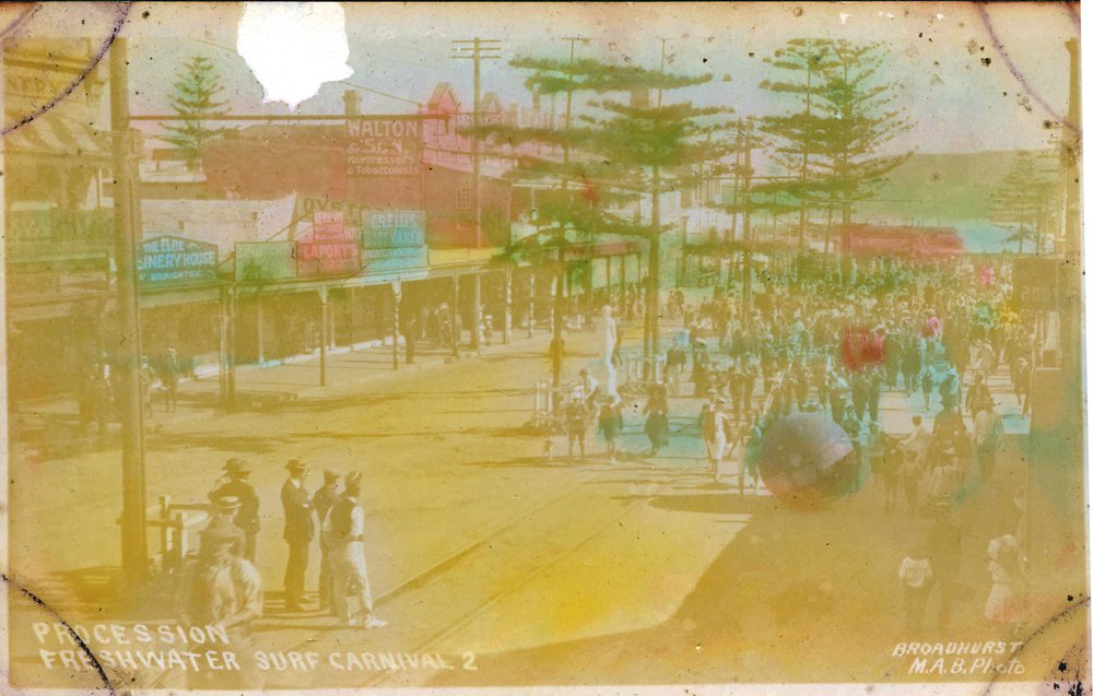 Procession on The Corso, Manly
