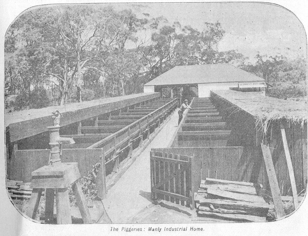 Salvation Army farm Dee Why, The Piggeries, Manly Industrial Home