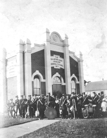 Salvation Army Citadel, Dee Why with Salvation Army band