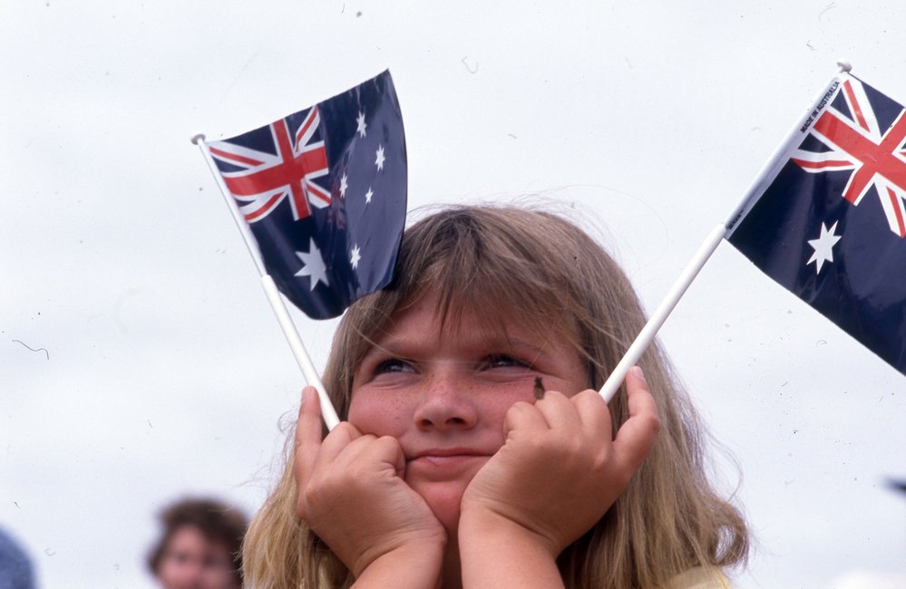 Spectators, Australia Day, Beacon Hill