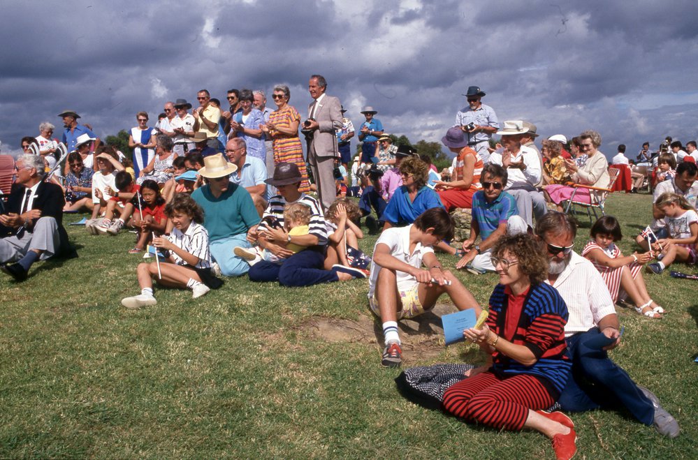 Spectators, Australia Day, Beacon Hil