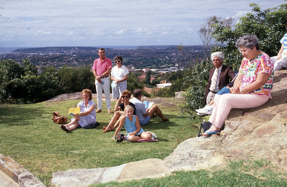 Australia Day flag raising, Beacon Hill