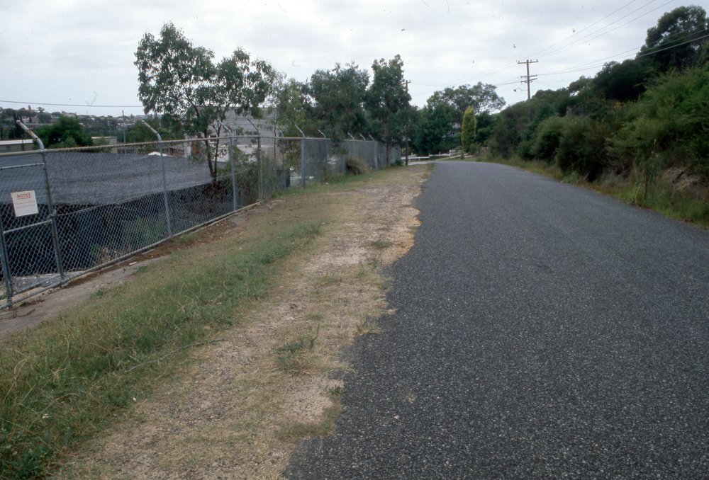 Manly Dam entrance road
