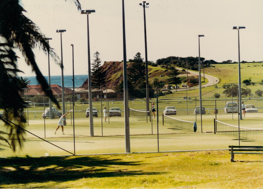 Collaroy Tennis Club courts and Long Reef