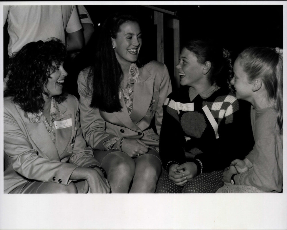 Australian Women's Netball Team Members at Warringah Shire Council