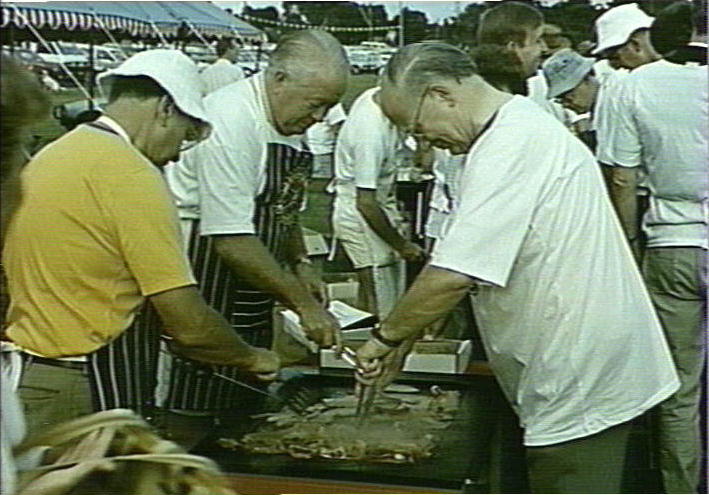 Australia Day breakfast, Dee Why Beach