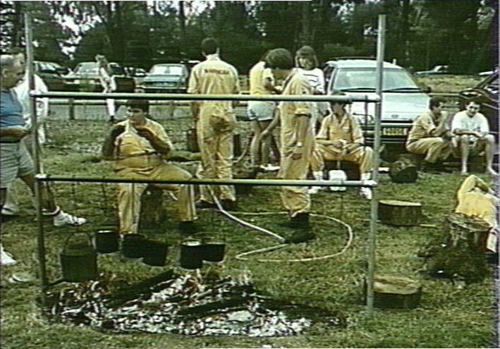 Australia Day breakfast, Lionel Watts Oval, Frenchs Forest