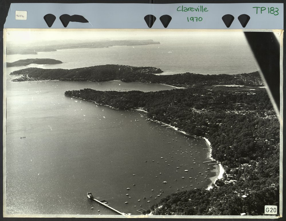 Aerial view of Clareville