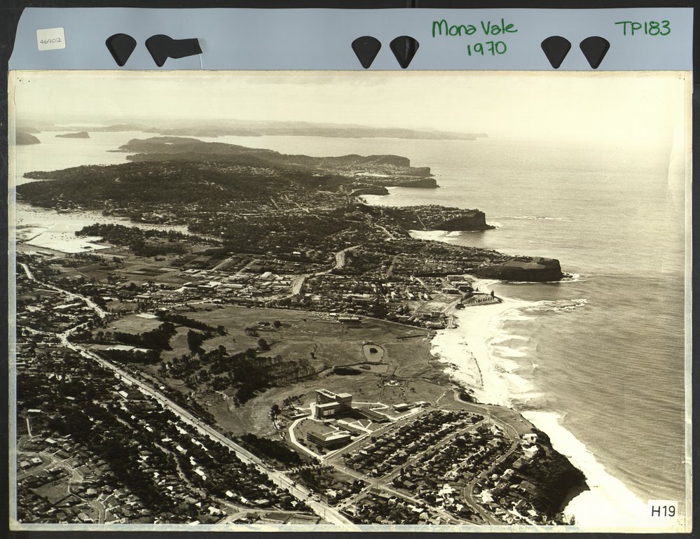 Aerial view of Mona Vale