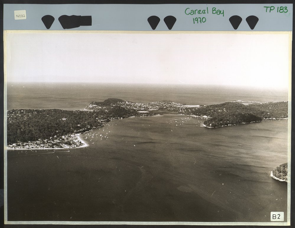 Aerial View of Careel Bay