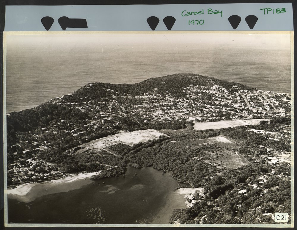 Aerial View of Careel Bay