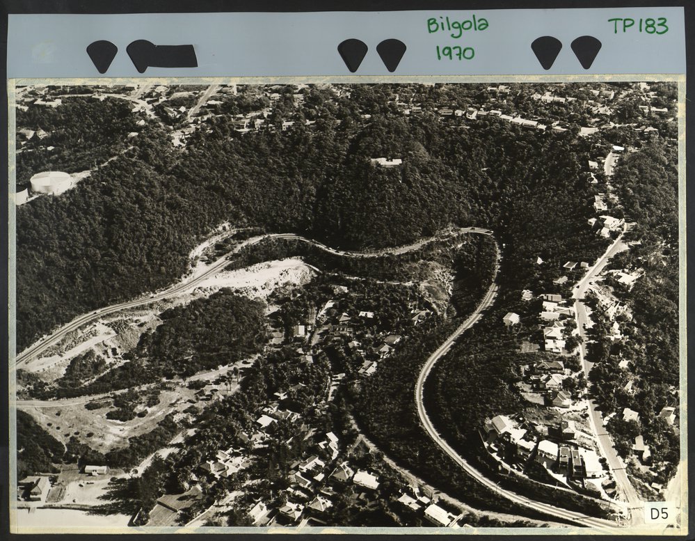 Aerial View of Bilgola Bends