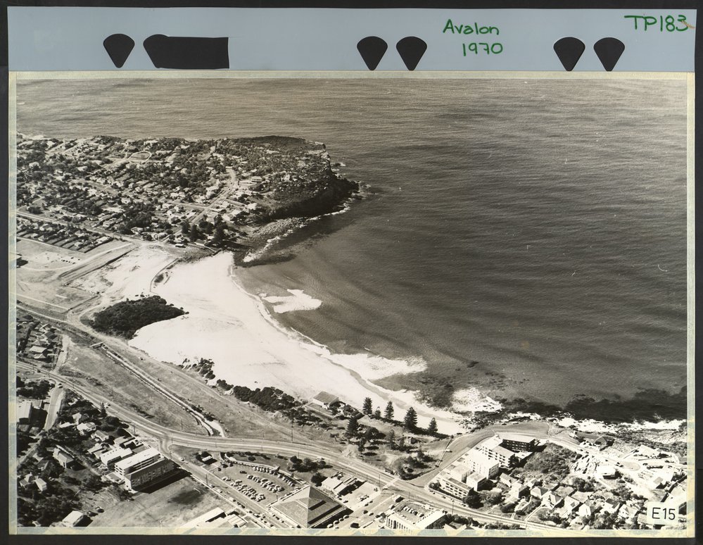 Aerial View of Avalon Beach