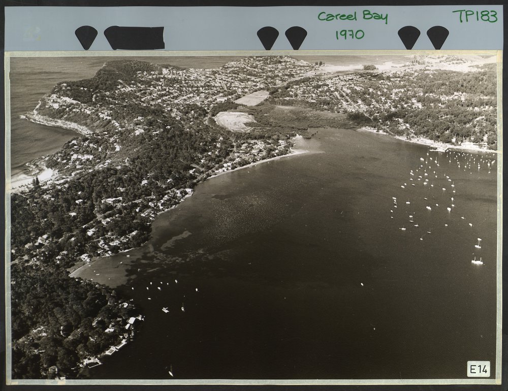 Aerial View of Careel Bay