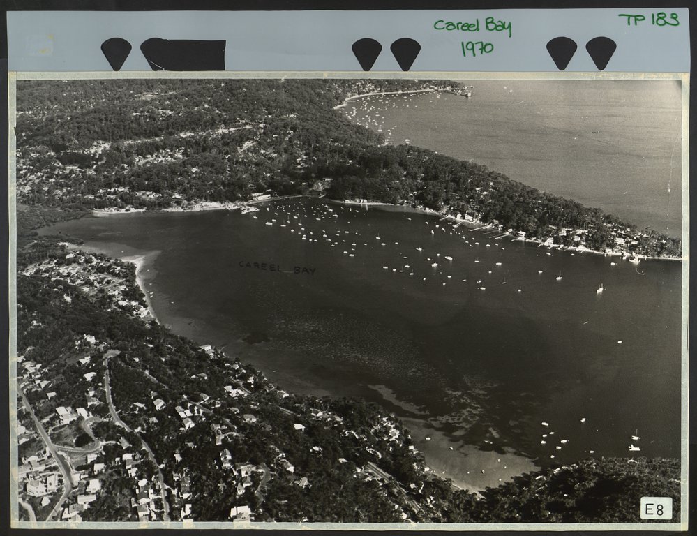 Aerial View of Careel Bay