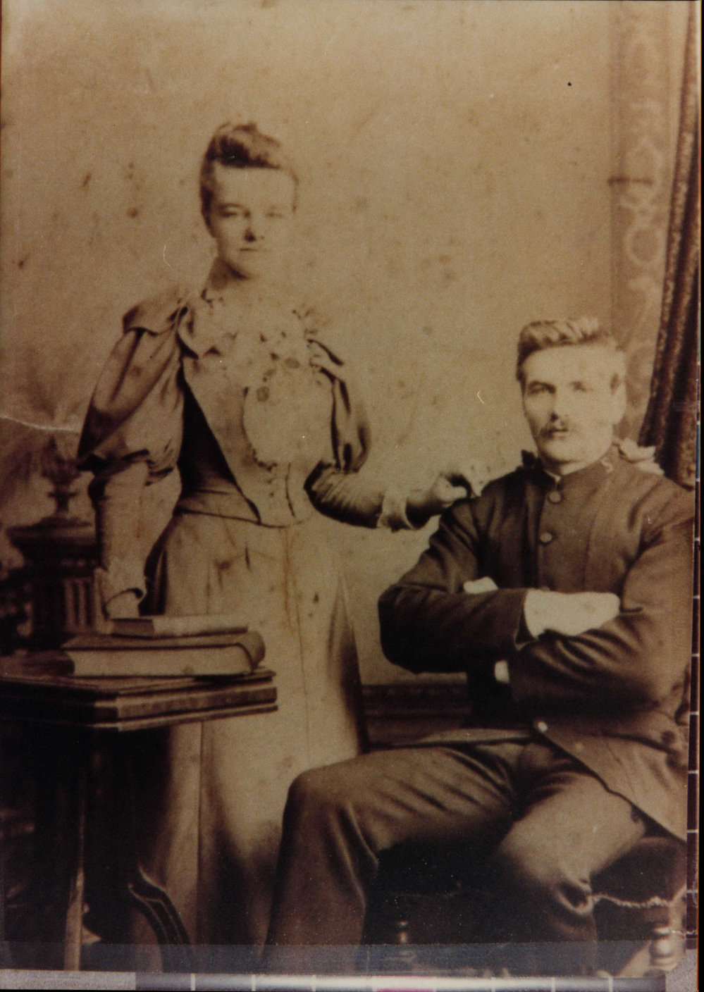 Captain Charles and Mrs Ella Hayman at the Salvation Army, Collaroy