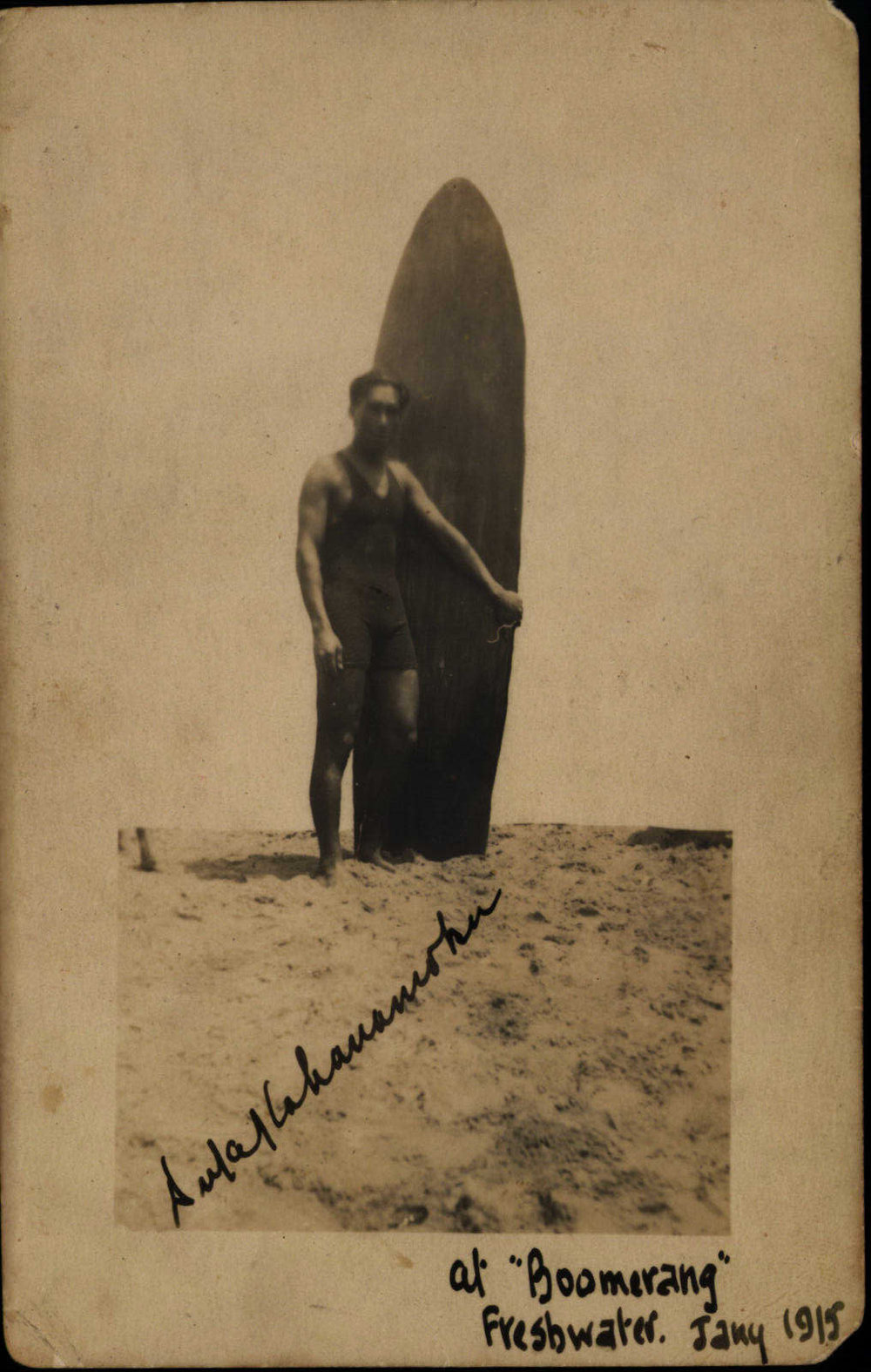 Duke Kahanamoku at Boomerang, Freshwater