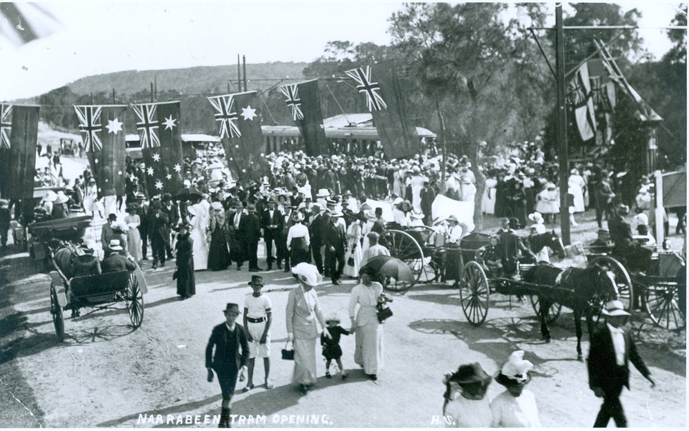 Narrabeen tram opening