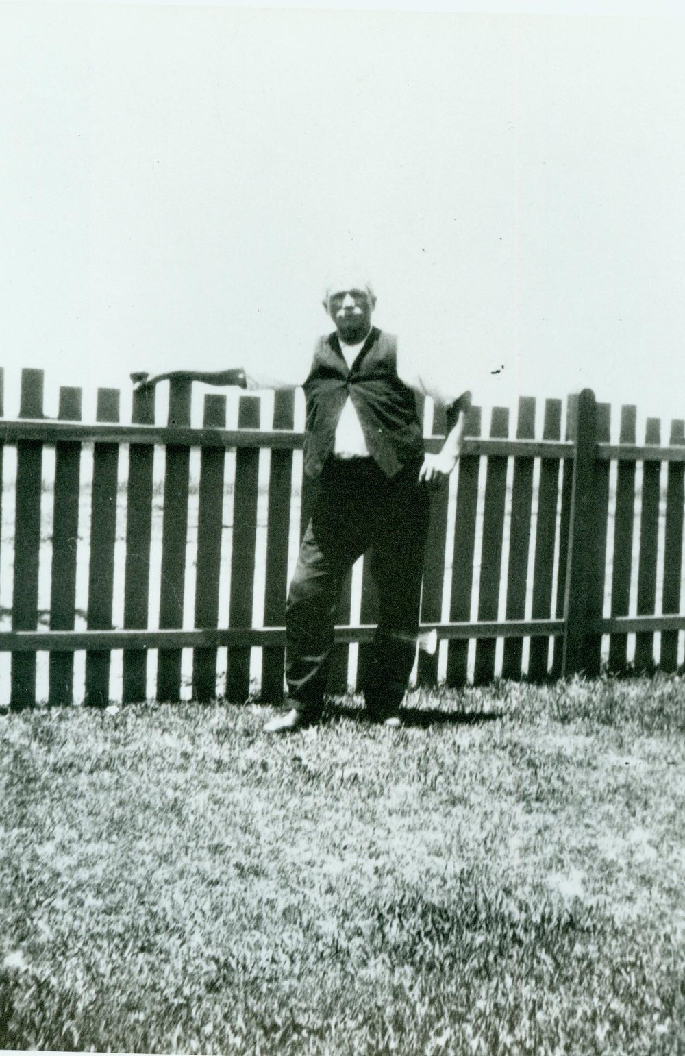 James Ware at home, Stuart Street, Collaroy