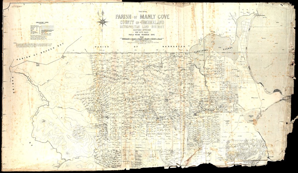 Parish of Manly Cove, 1908