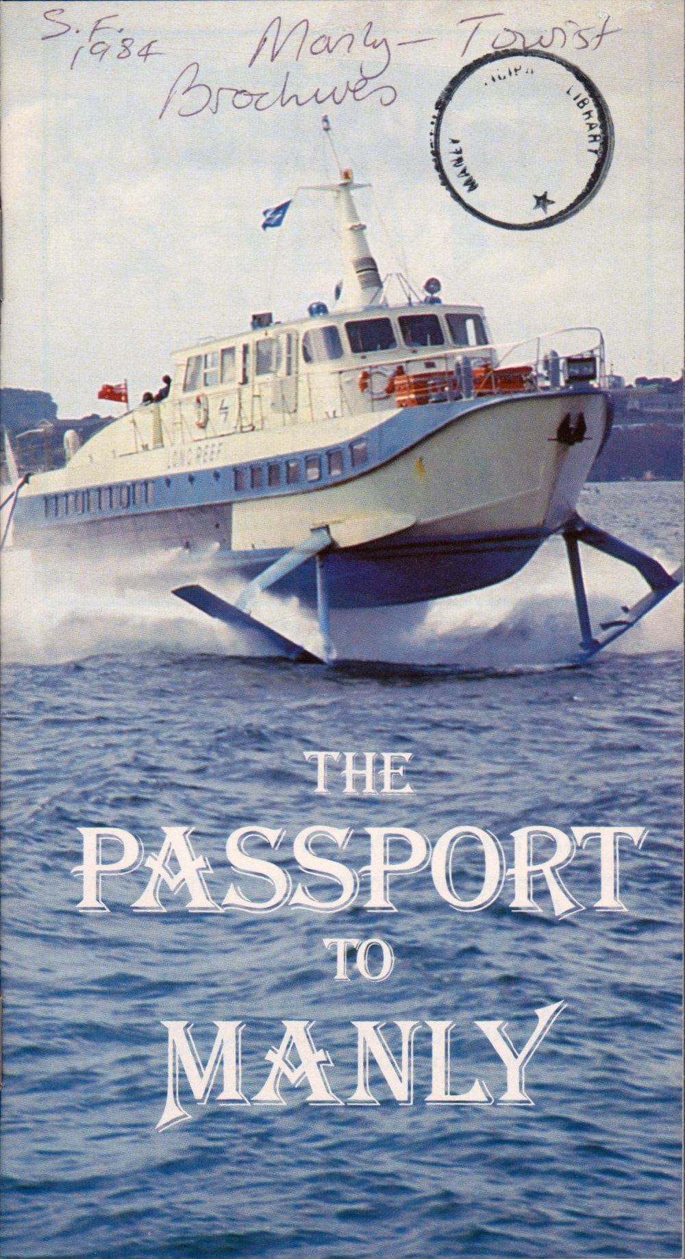 Passport to Manly Tourist Brochure 1984