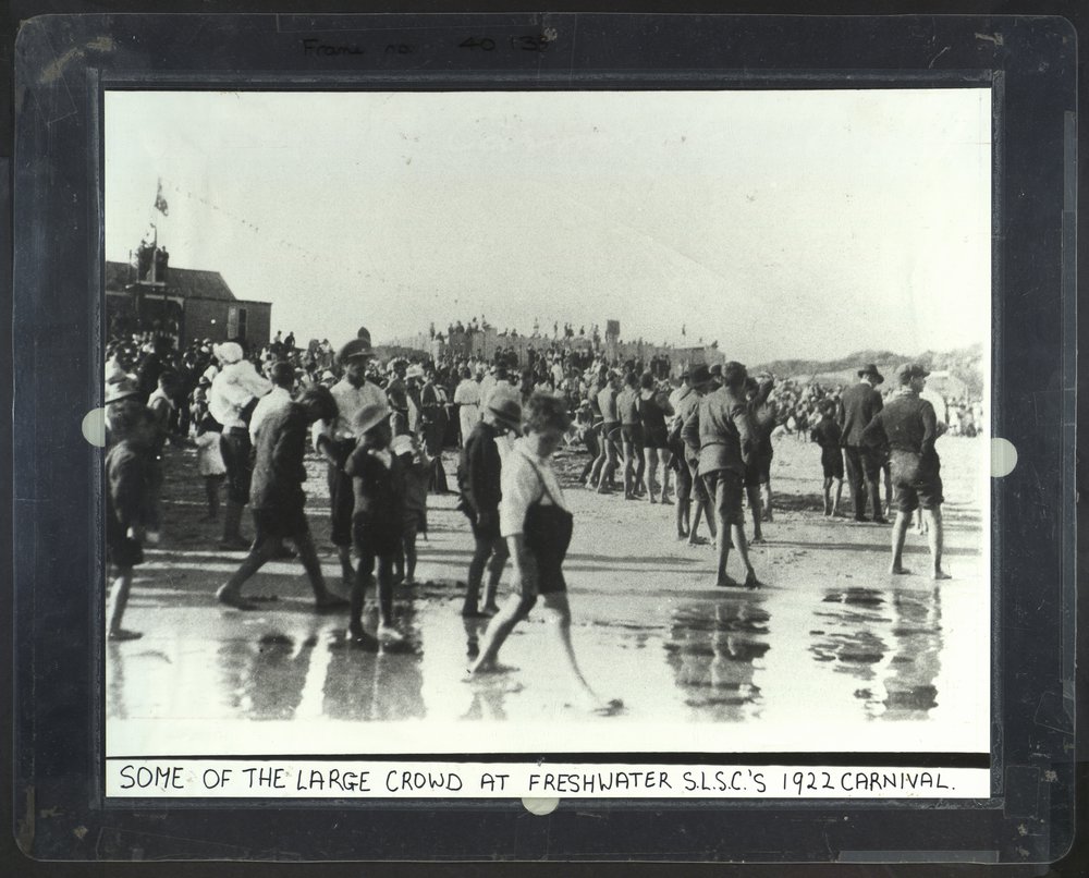 Surf Carnival at Freshwater Beach 1922