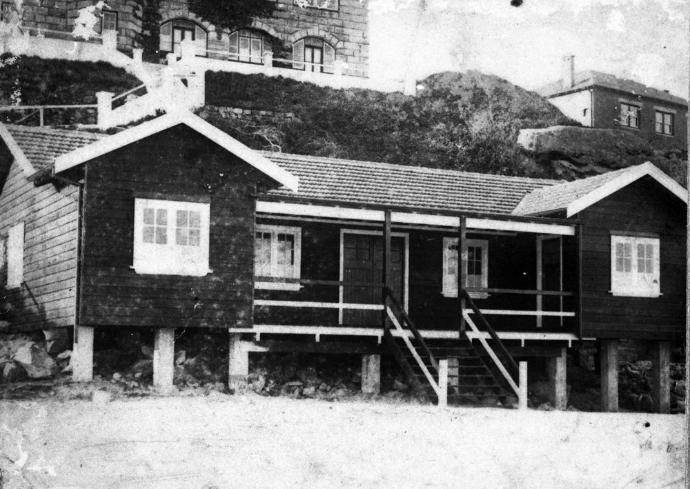 Queenscliff Surf Life Saving Club first clubhouse