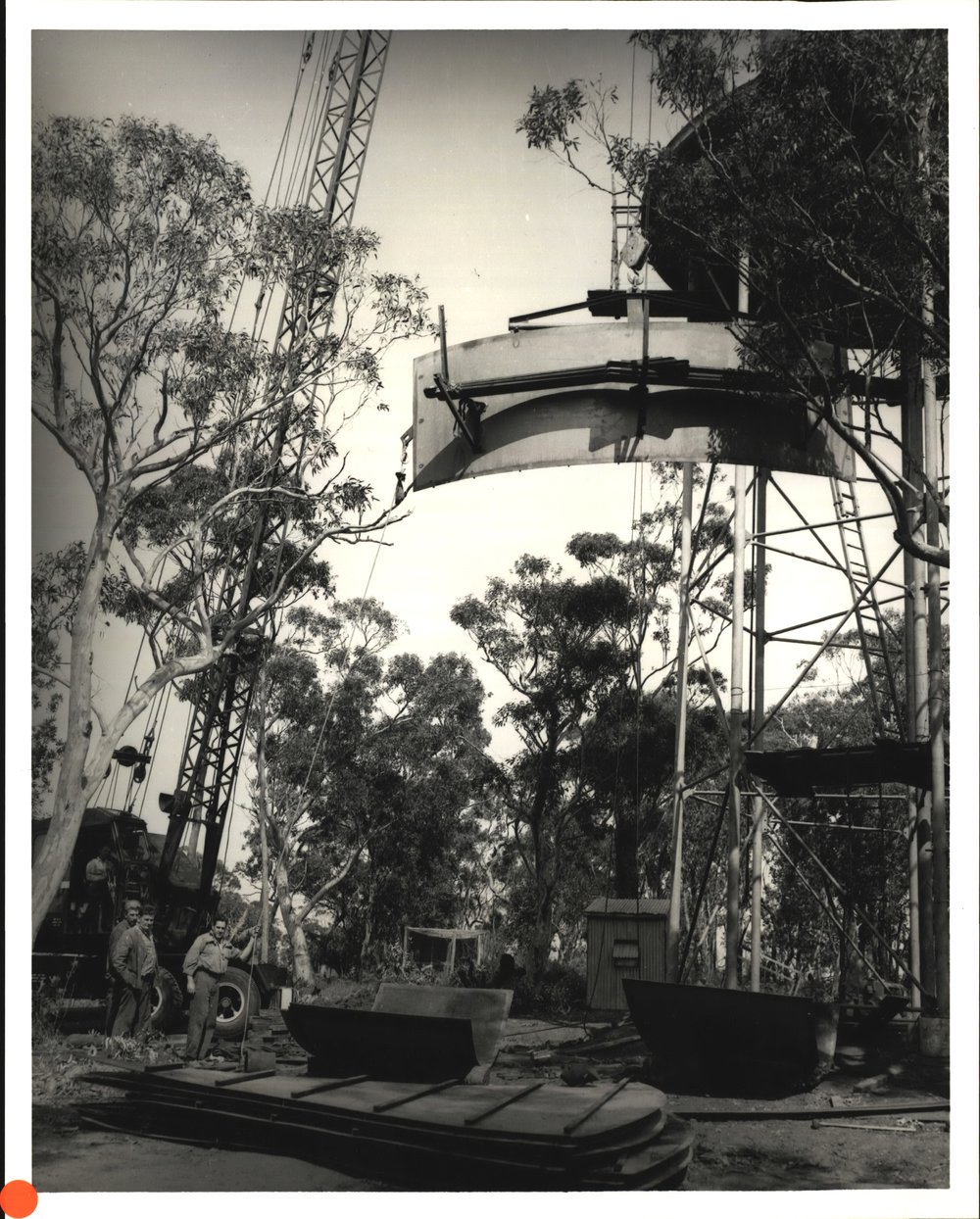 Construction of Water Tank, Bilgola Plateau