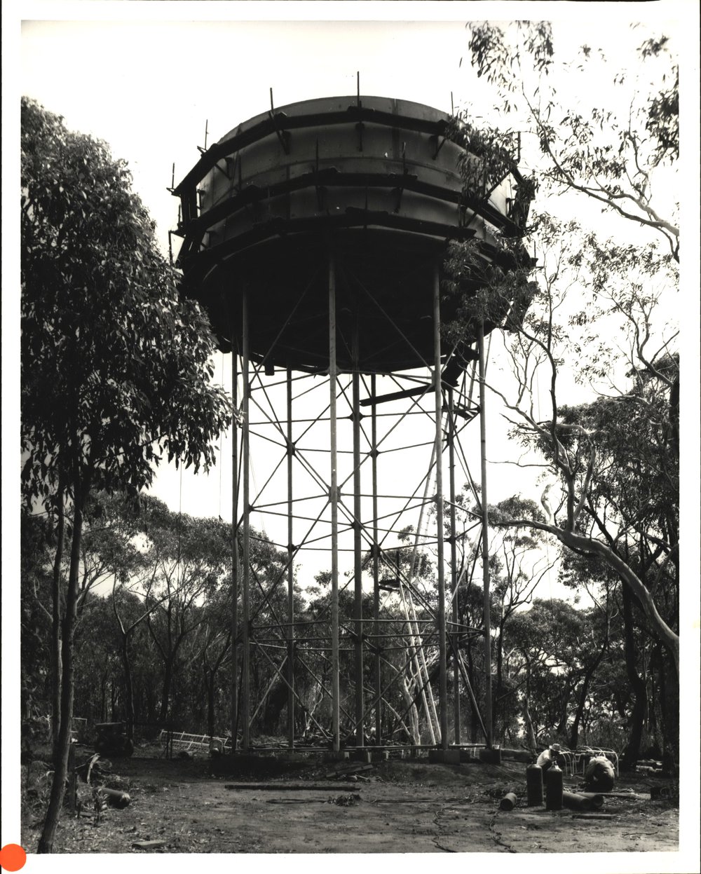 Construction of Water Tank, Bilgola Plateau