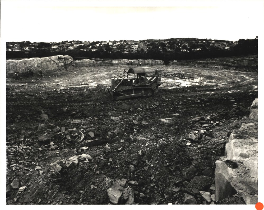 Excavation for Warringah Reservoir, Beacon Hill