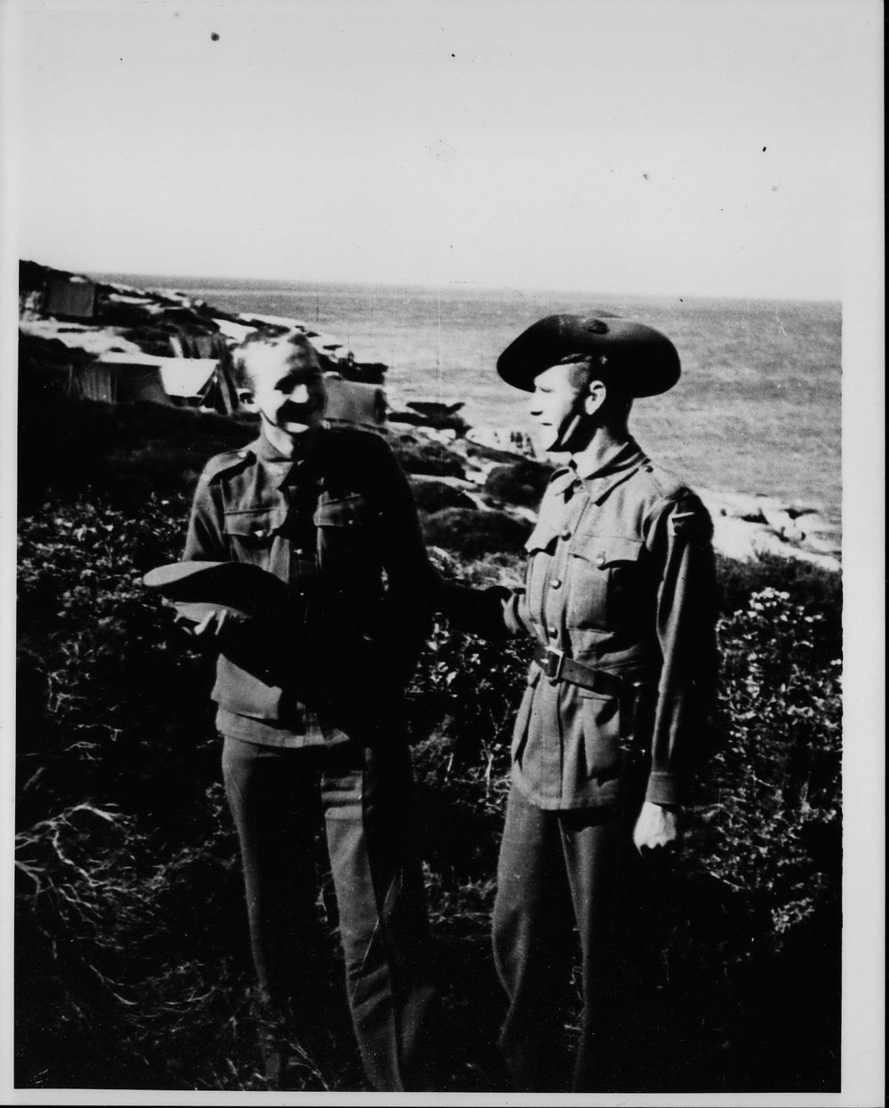Soldiers Camp at West Head