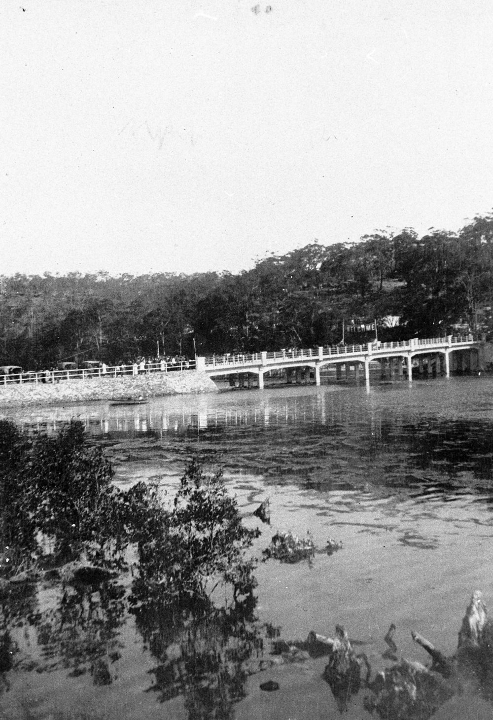 Opening of first Roseville Bridge