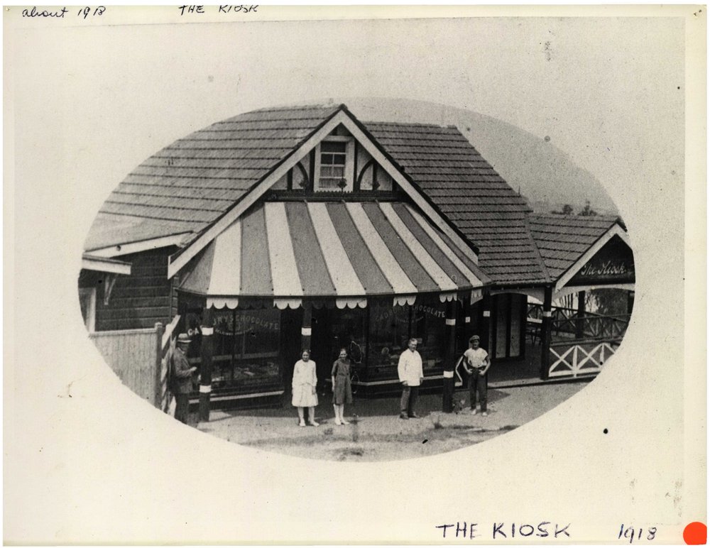 The Kiosk, Freshwater, c 1918