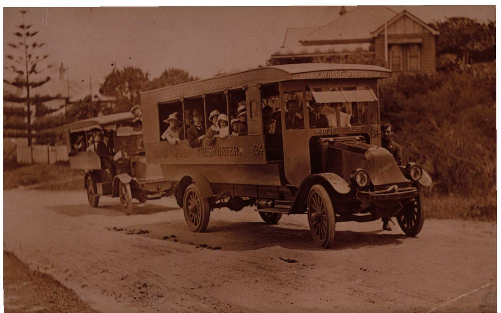 Bus from Manly Wharf to Freshwater