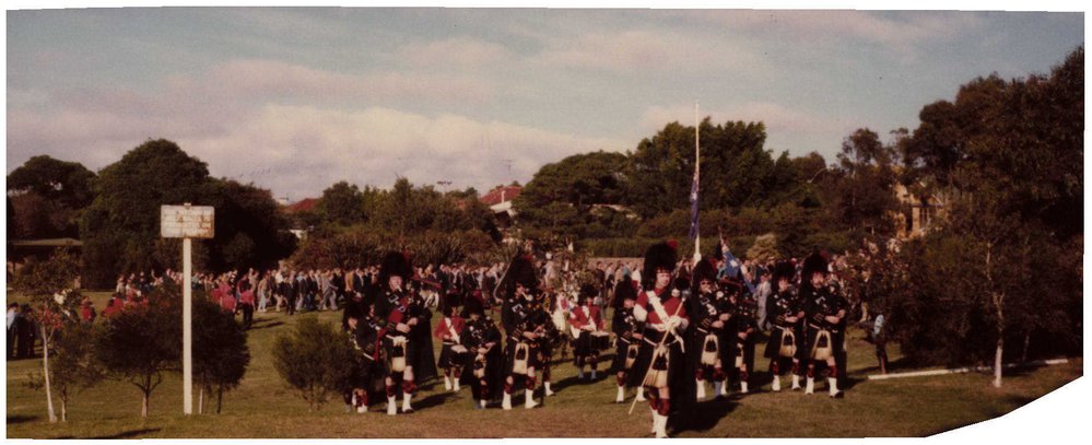 Anzac Service at Jacka Park, Harbord