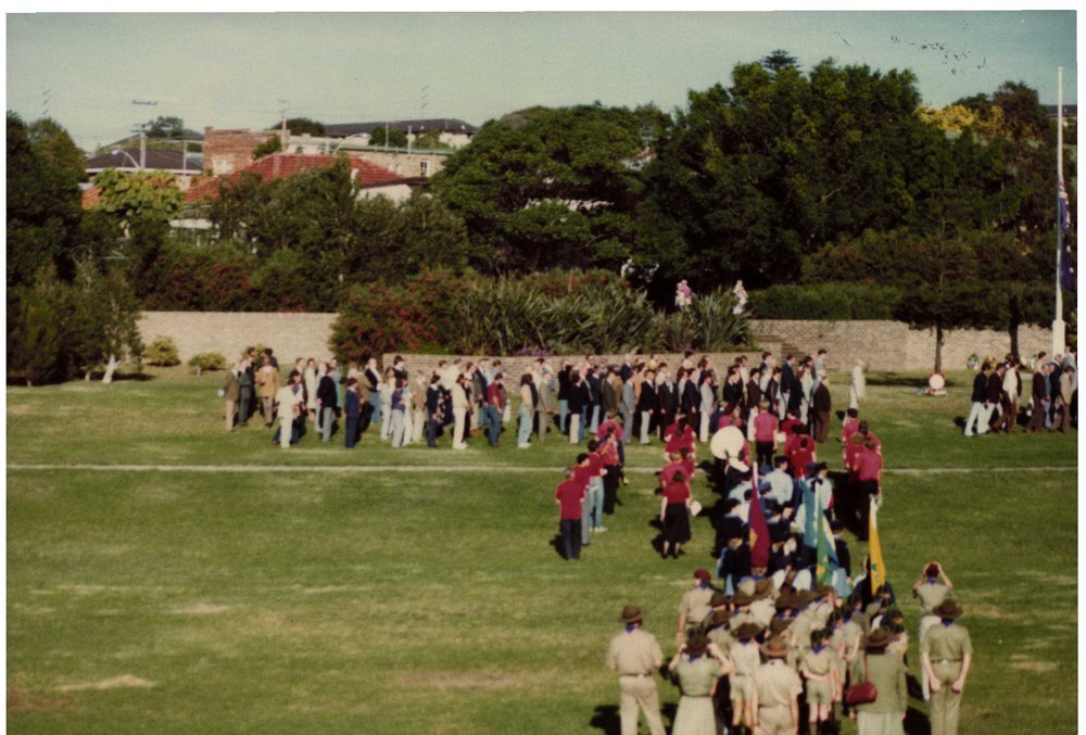 Anzac Service at Jacka Park, Harbord