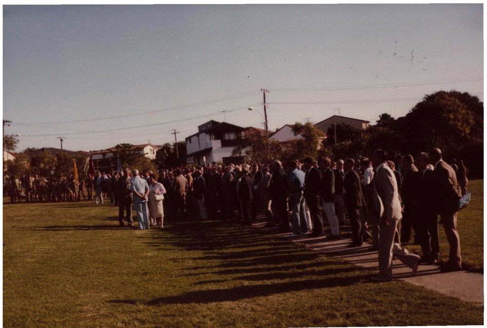 Anzac Service at Jacka Park, Harbord