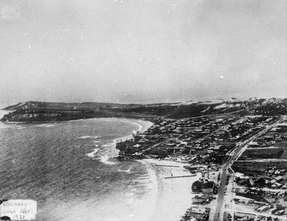 Aerial View of Collaroy and Long Reef and Fishermans Beach